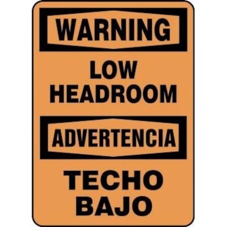 Accuform SPANISH BILINGUAL OSHA WARNING SBMECR305XV SBMECR305XV